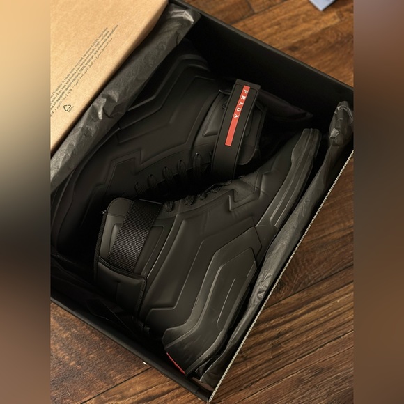 Prada Polarius high-top sneakers - Picture 3 of 8